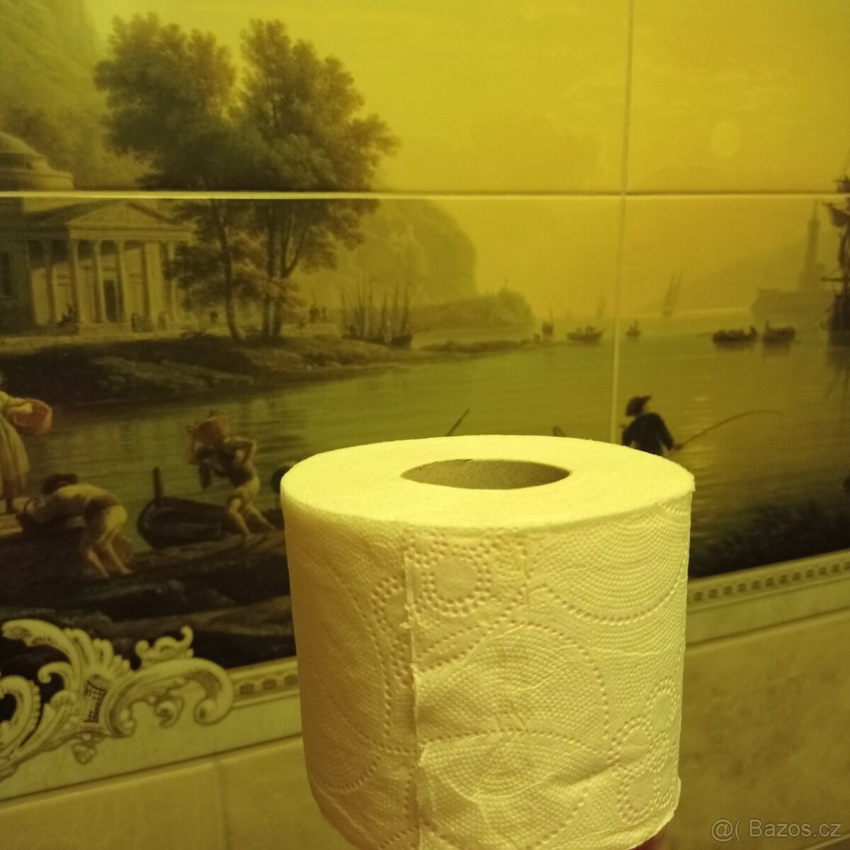 Toaletní papír  jenž  držel Jára Cimrman