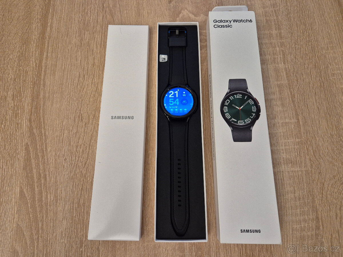 Samsung Galaxy Watch 6 Classic 47mm LTE černé