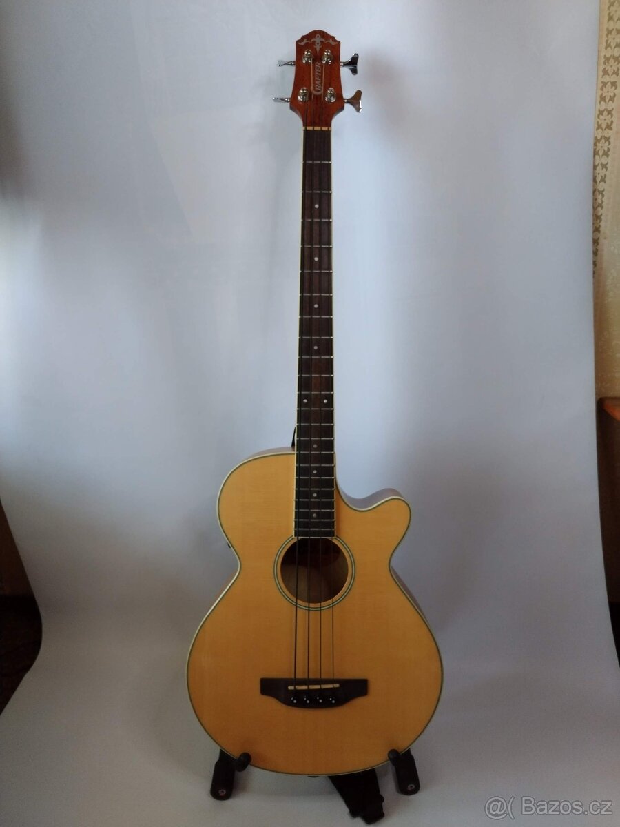 Akustická basová kytara Crafter BA-400EQ/N