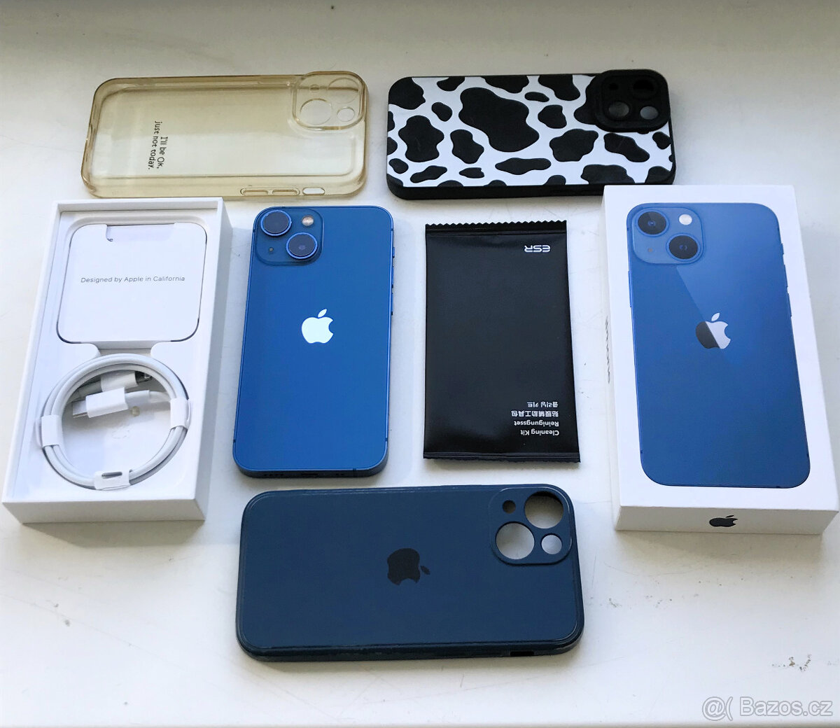 Prodám: Apple Iphone 13 mini 128GB BLUE _ 100% baterie