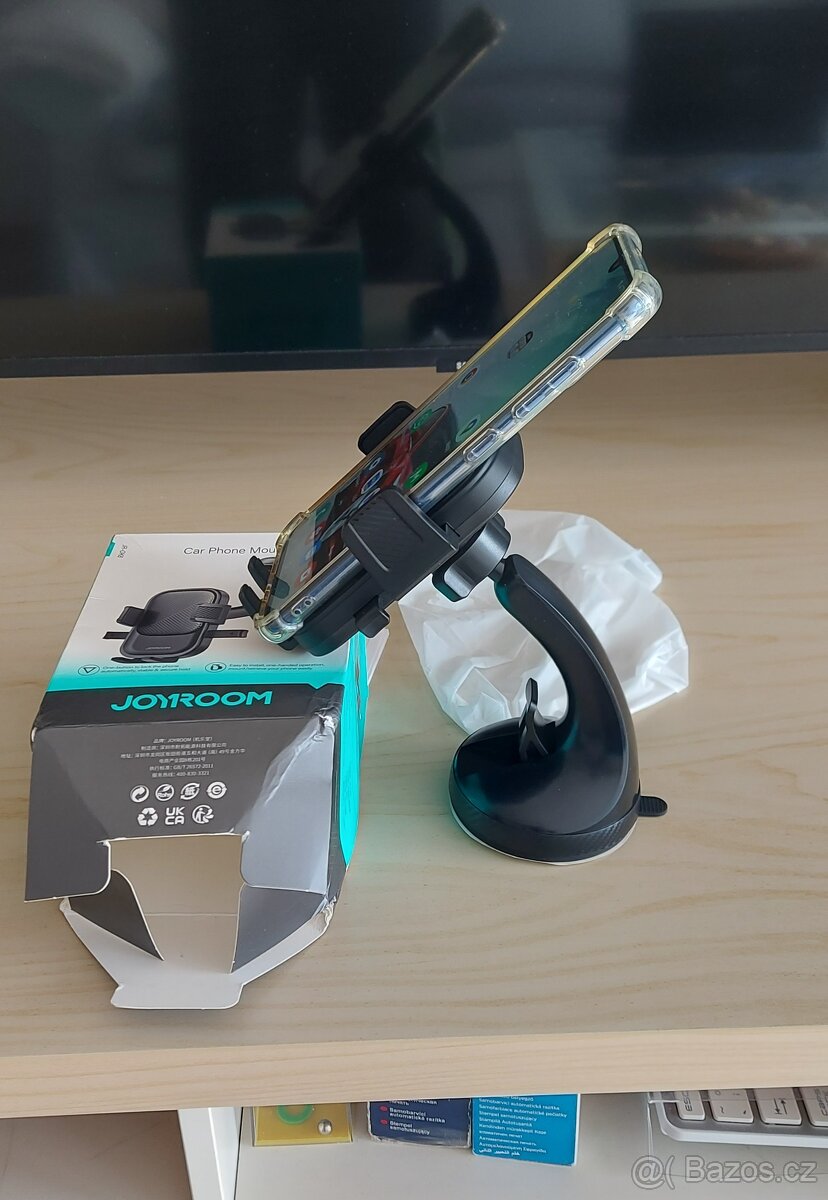 Držák telefonu do auta, nastavitelný otoč 360°NEW.