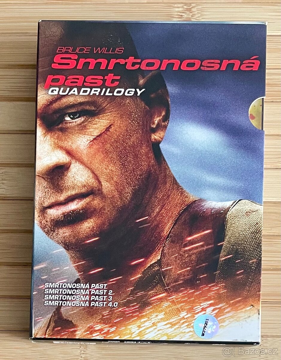 DVD Smrtonosná Past- Quadrilogy