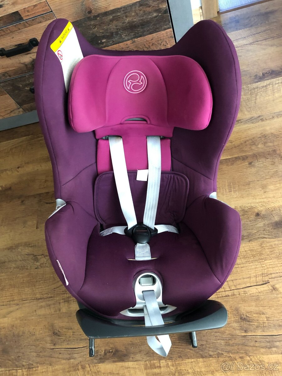 Prodám autosedačku Cybex Sirona s ISOFIXem a pultíkem
