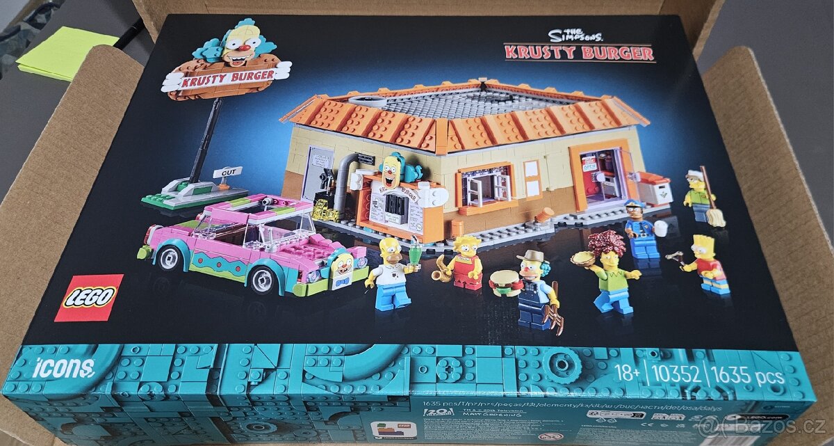 LEGO The Simpsons Krusty Burger