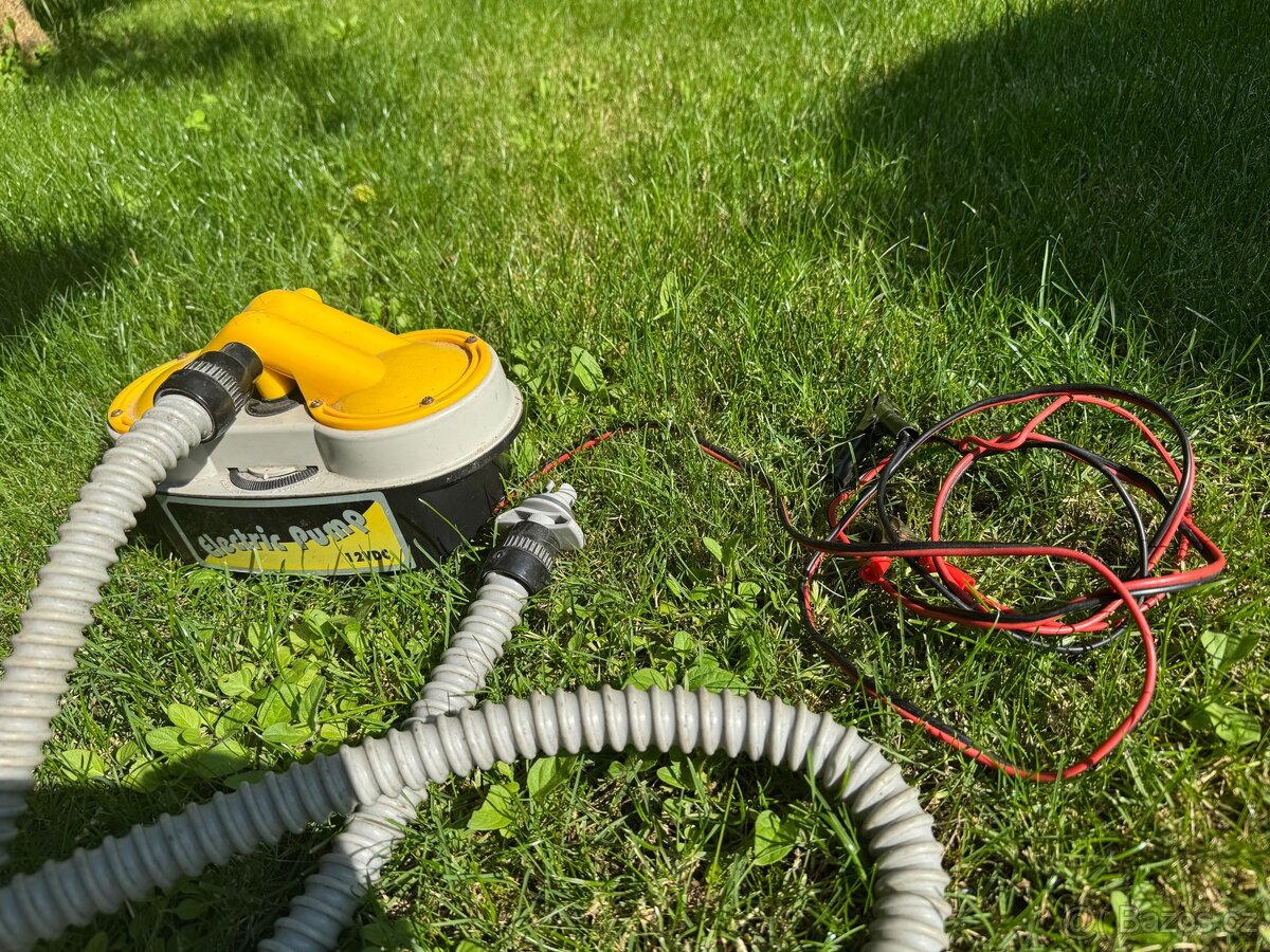 Elektrická pumpa 12V,az 3PSI na člun