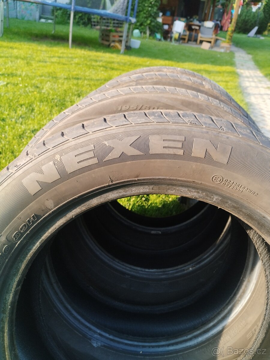 4 ks pneumatika letní 195 60 R16 89h