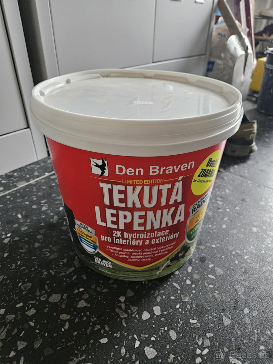 Tekutá lepenka 2K hydroizolace
