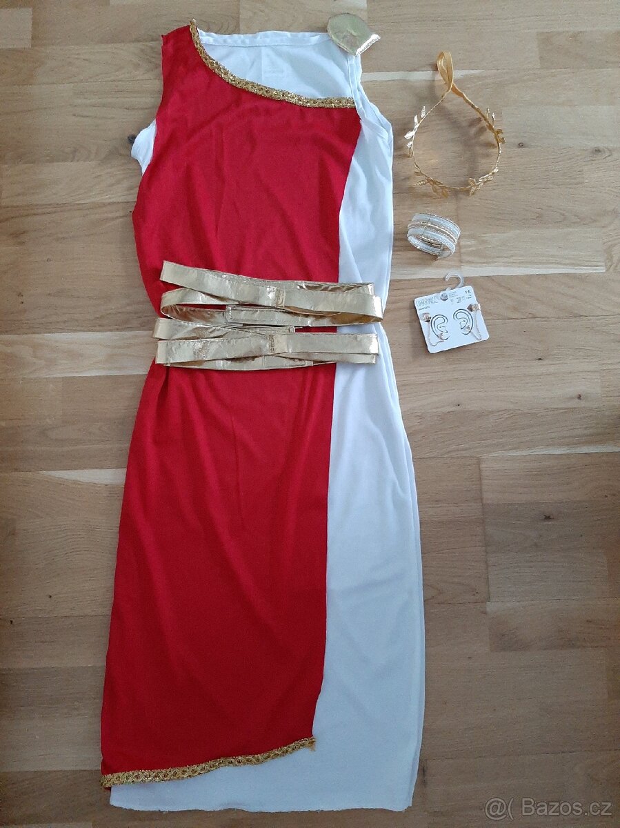 Kostým Říman pro dívky / 7 - 9 let.