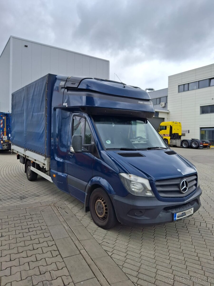 Mercedes-Benz Sprinter 319 CDI valník s plachtou