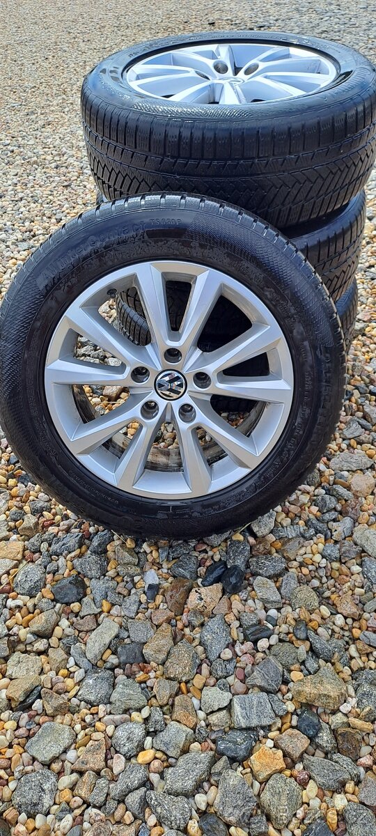 Vw Touareg Alu kola  originál 255/55 R18