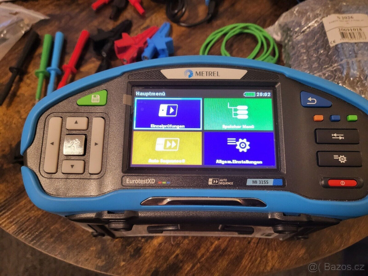 Sada zkušebního zařízení Metrel MI 3155 EU VDE