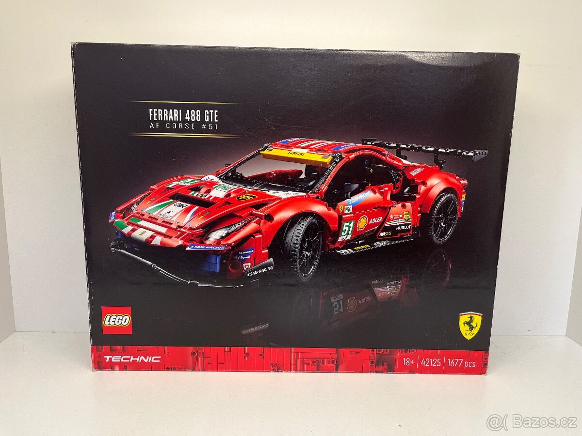 LEGO 42125 Technic - Ferrari 488 GTE AF Corse 51