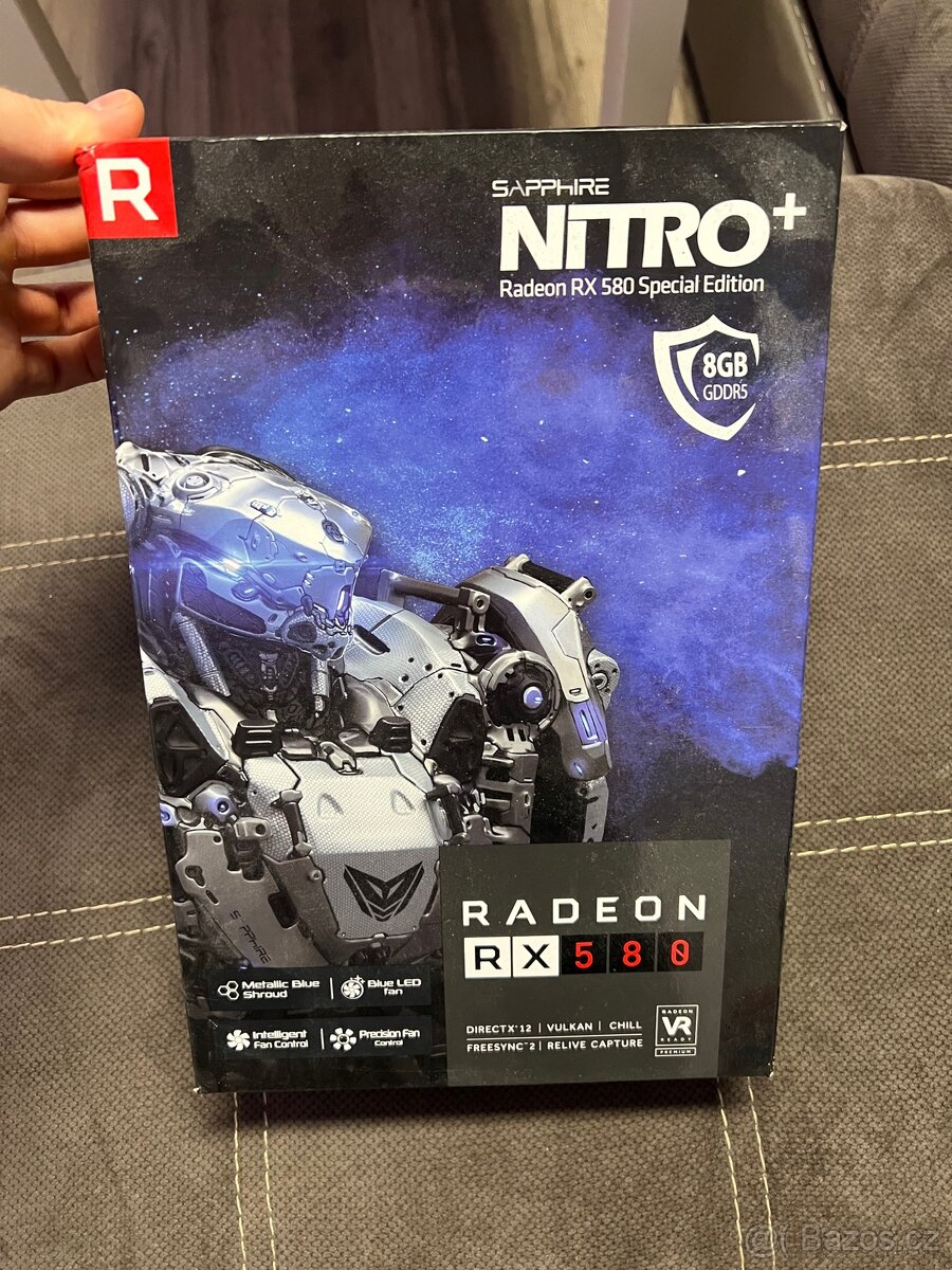 Grafická karta RX 580 SPECIAL EDITION 8gb