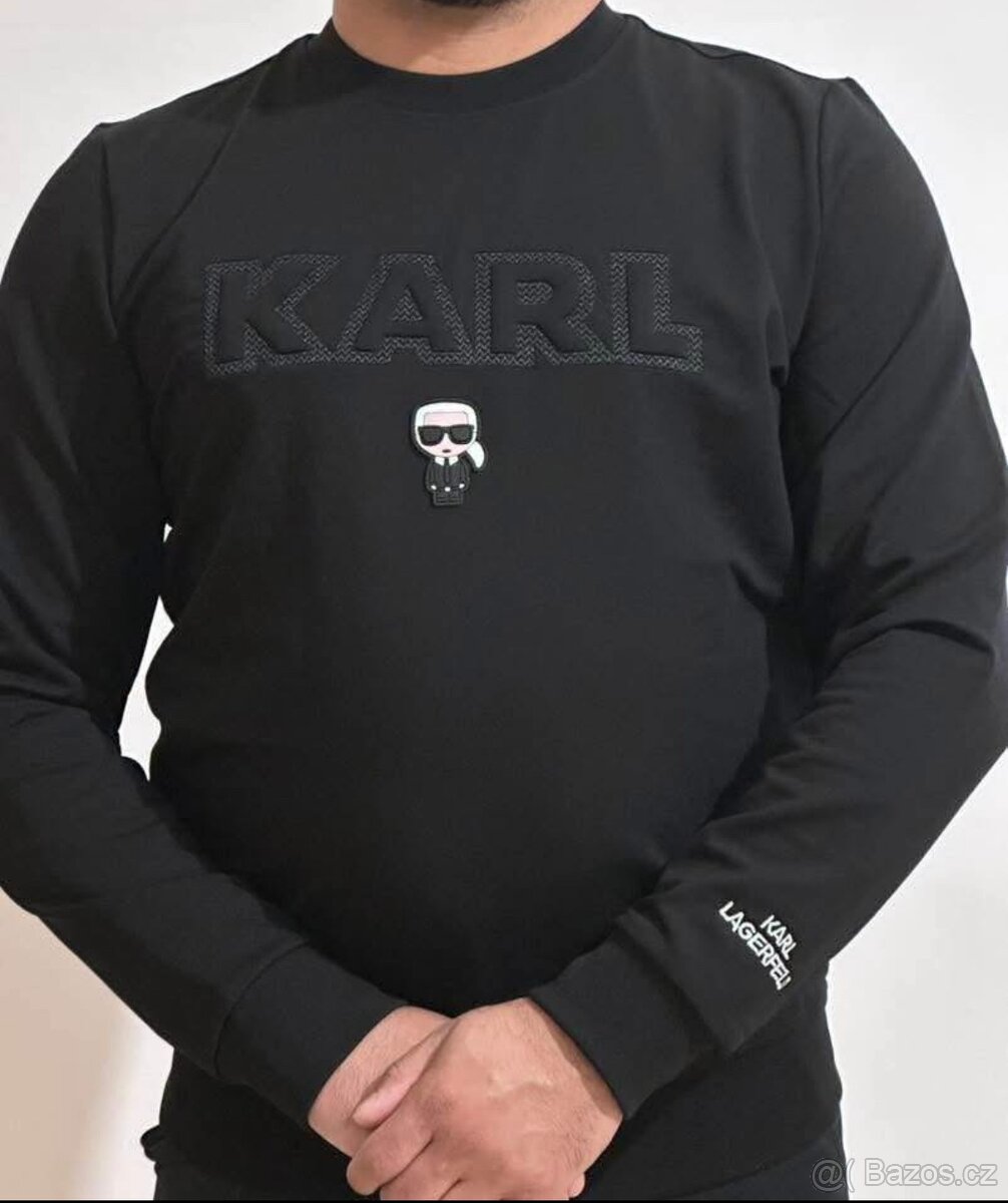 karl lagerfeld-mikina pánská.