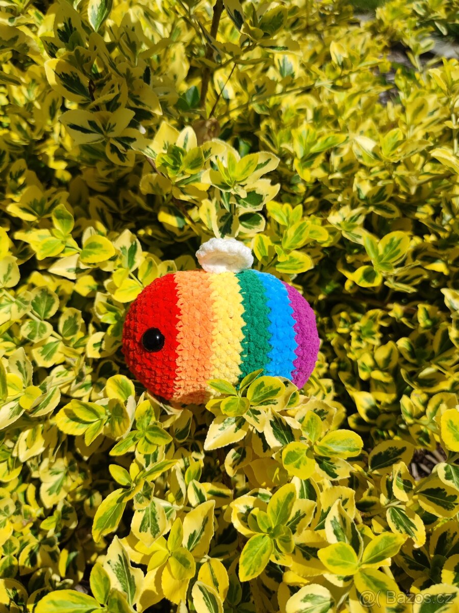 Háčkované včelky