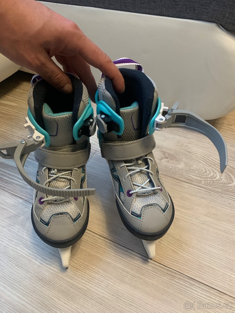 Dívčí lední brusle velikost 29-32