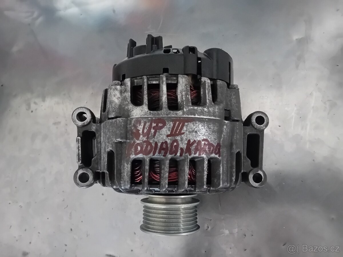 Škoda Superb III 1.8, 2.0 TSI, TFSI alternátory