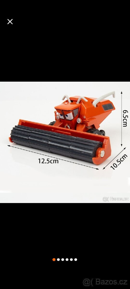 Auta Cars Kombajn Frank