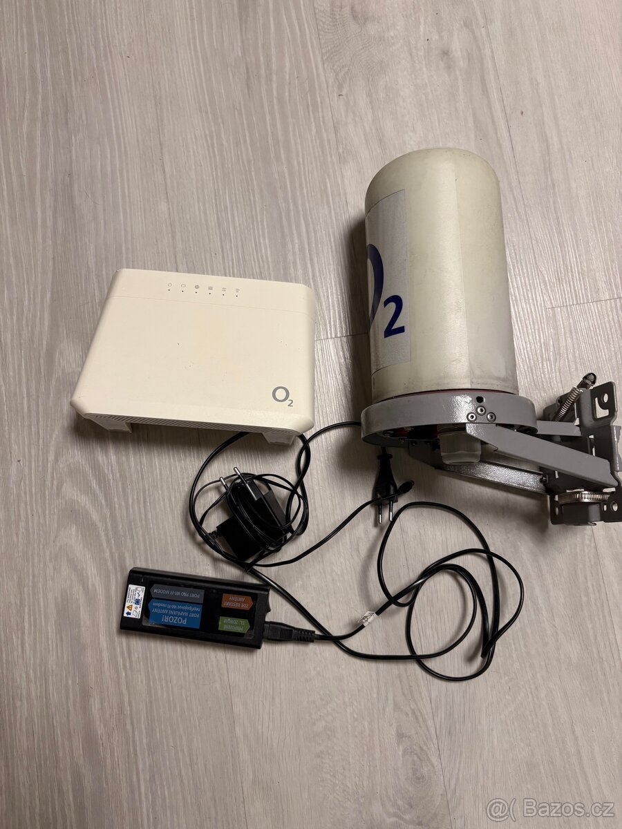Modem a venkovní anténa O2