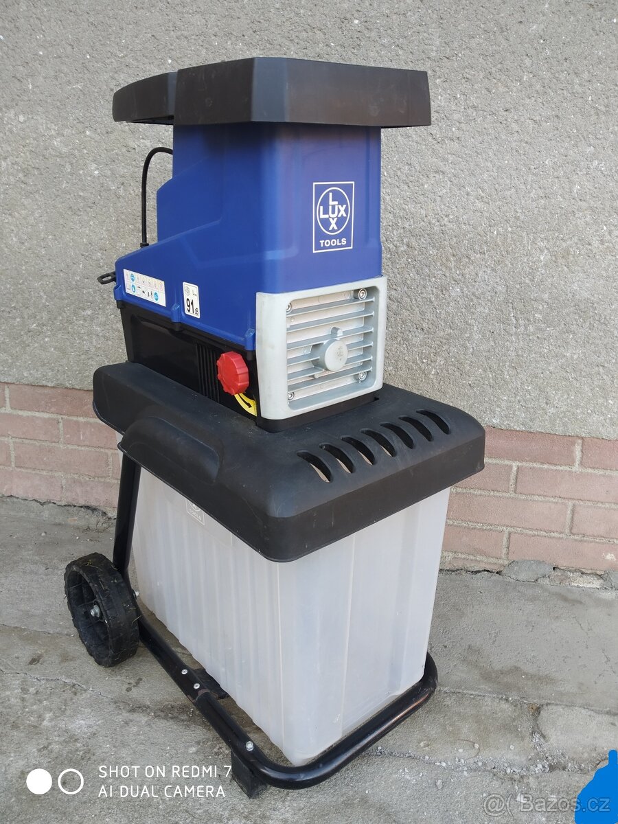 Prodám elektrický tichý Válcový drtič LUX-TOOLS E-LH-2800-28