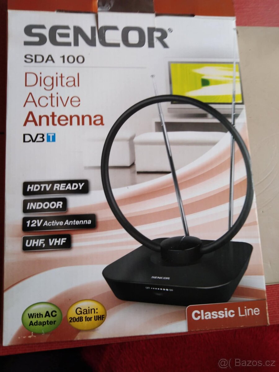 Pokojová anténa DVB-T