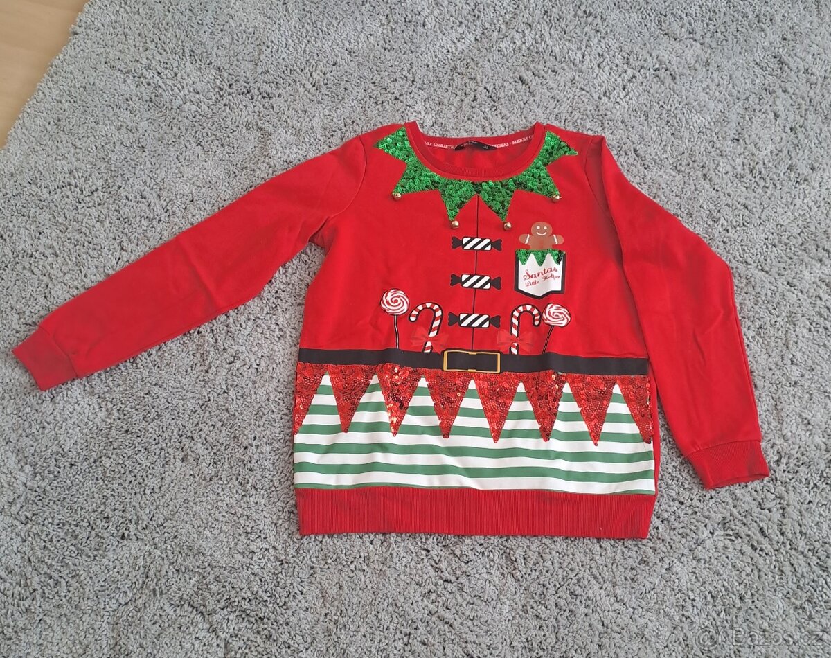 Vánoční halenka velikost 38