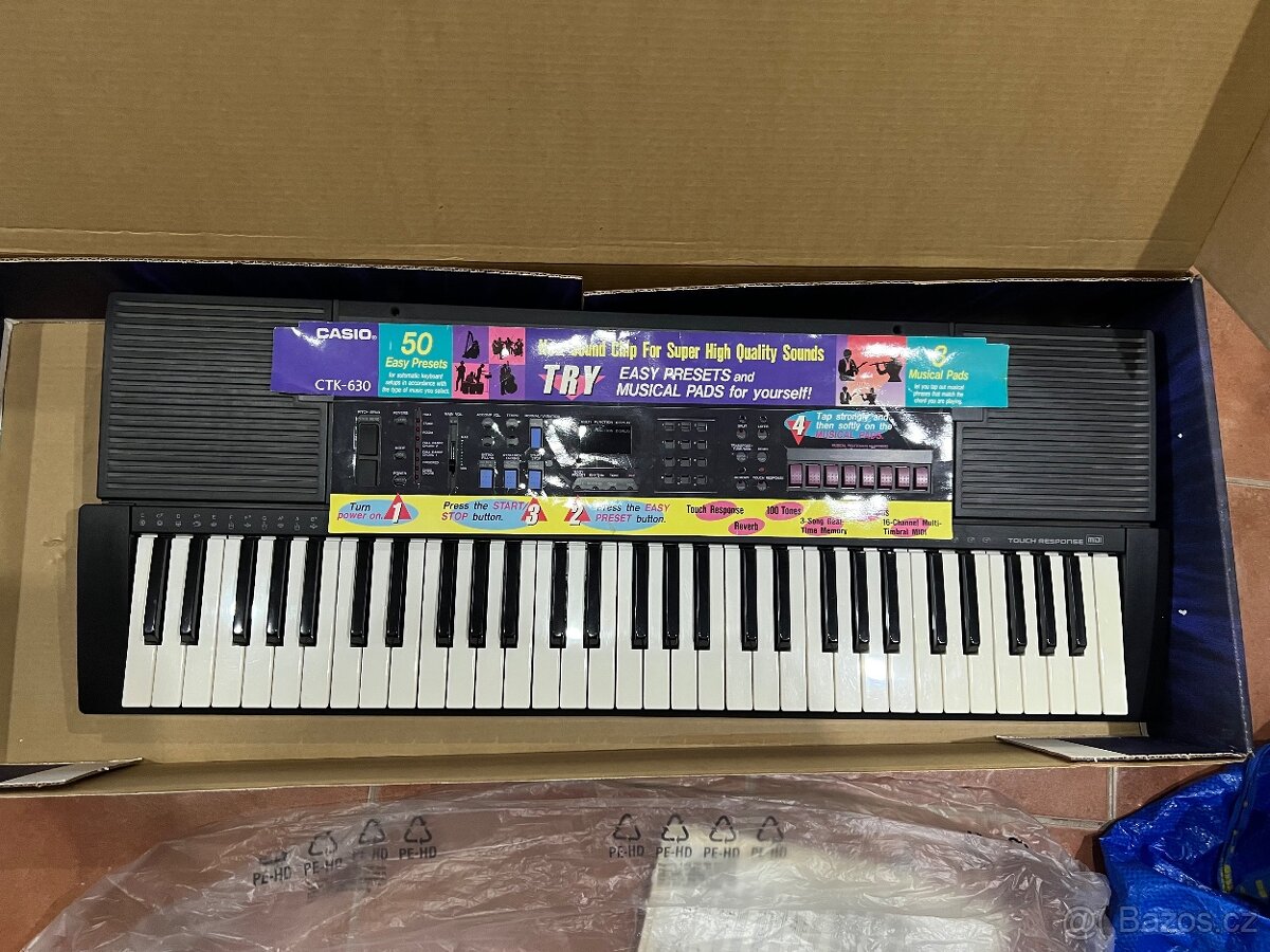 Klávesy Casio CTK-630
