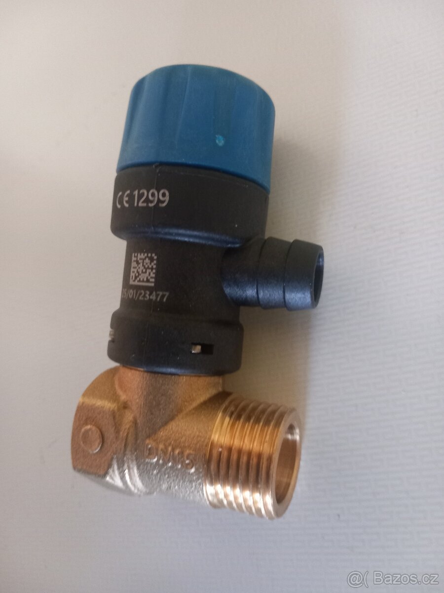 Pojistný ventil DN15 (1/2") – nový