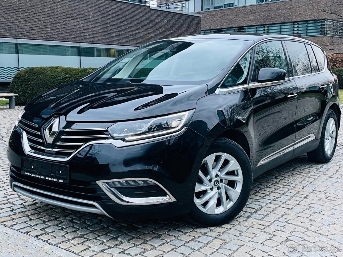 Renault Espace 1.6dCi MANUÁL 1.MAJ 7 MÍST KAMERA SERVISKA