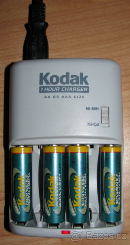 Nabíječky NiMH Kodak K6000/Sanyo MQH01, MW5798N