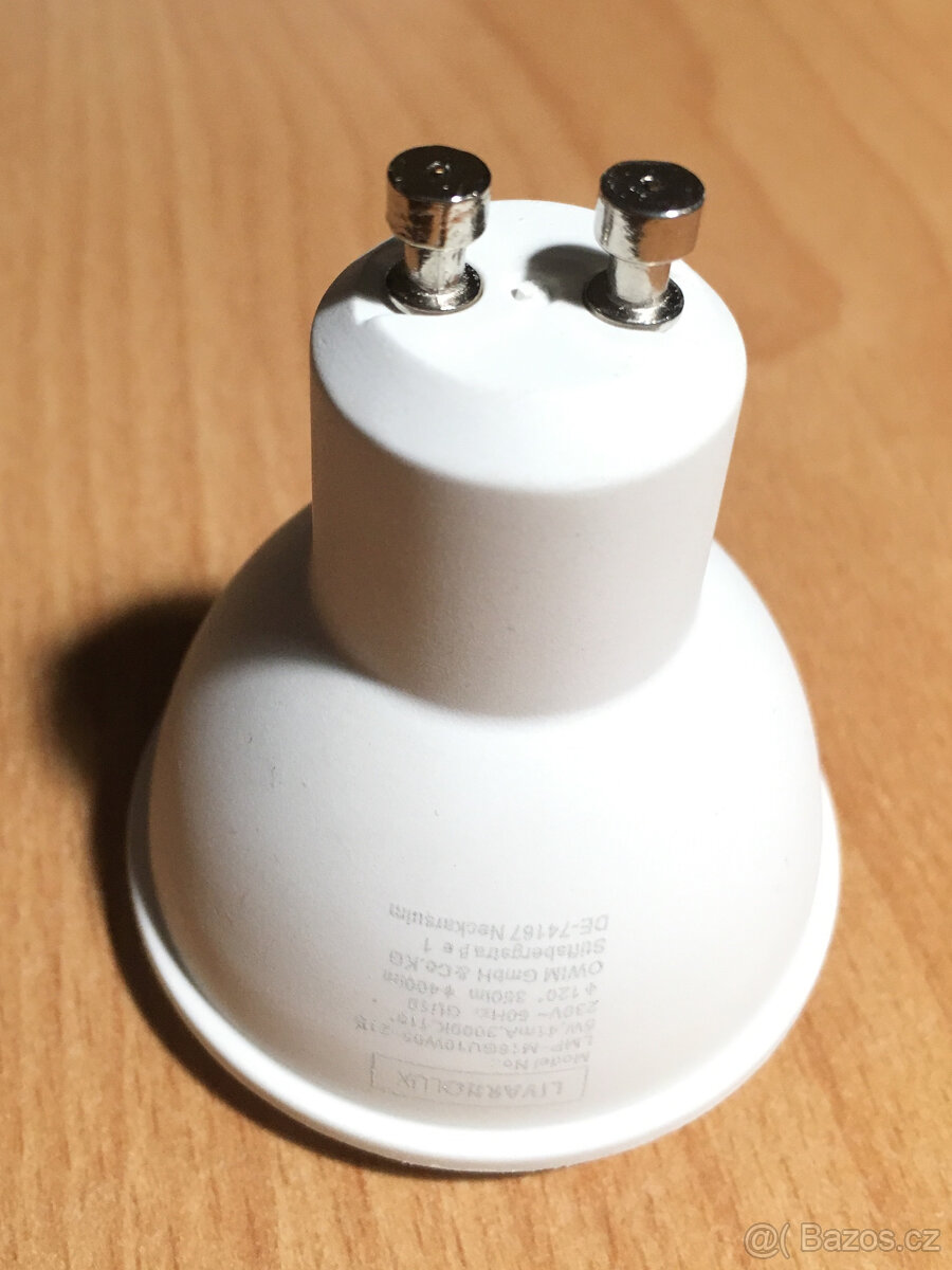 LED žárovka s paticí GU10, pošta zdarma