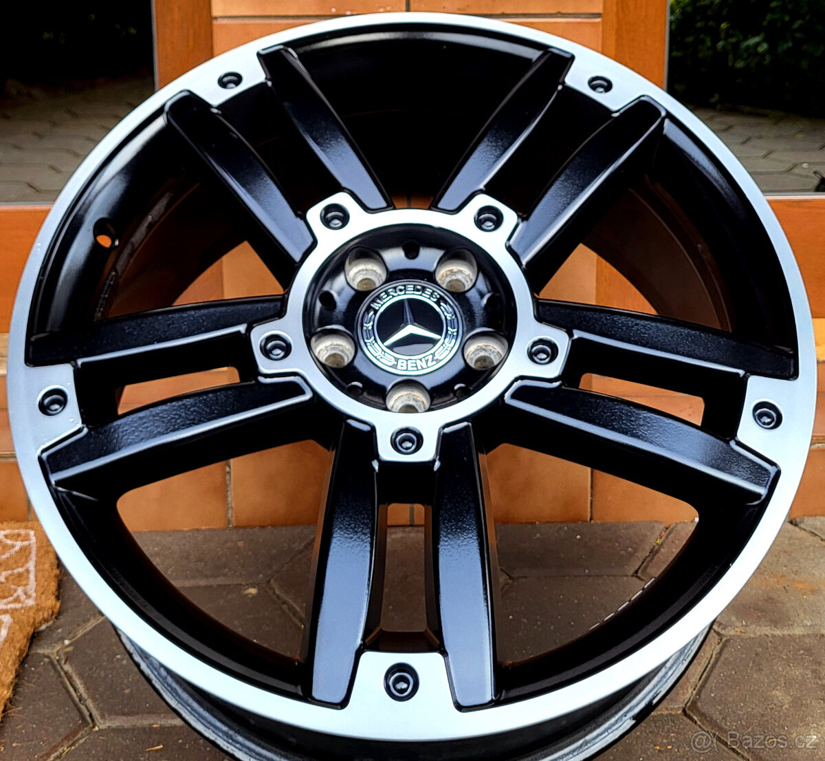 alu R20 5x112 orig. Mercedes GLK, dvojrozmer, bicolor