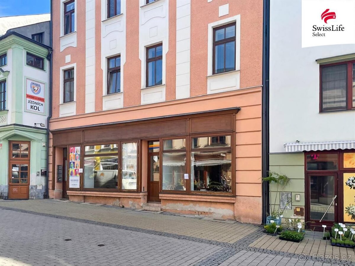 Pronájem obchodního prostoru 112 m2 Gen. Svobody, Šumperk