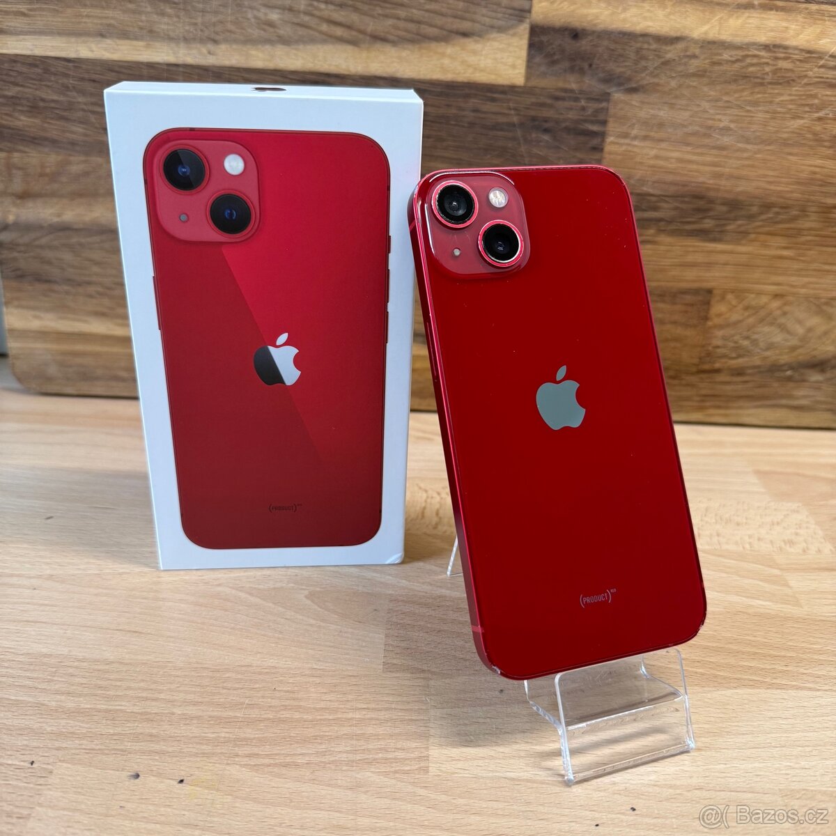 iPhone 13 128GB, červený, 100% baterie (rok záruka)