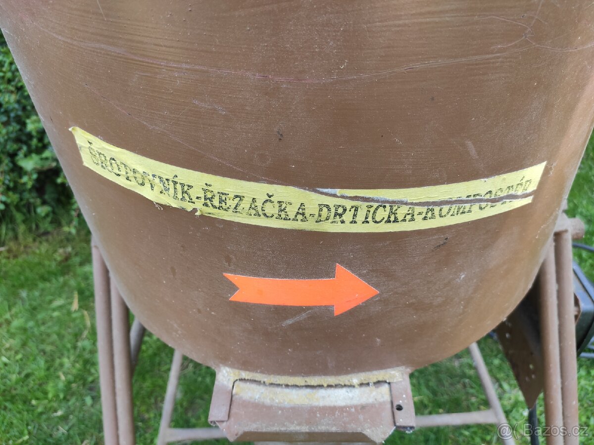 Drtička, šrotovník, řezačka, kompostér
