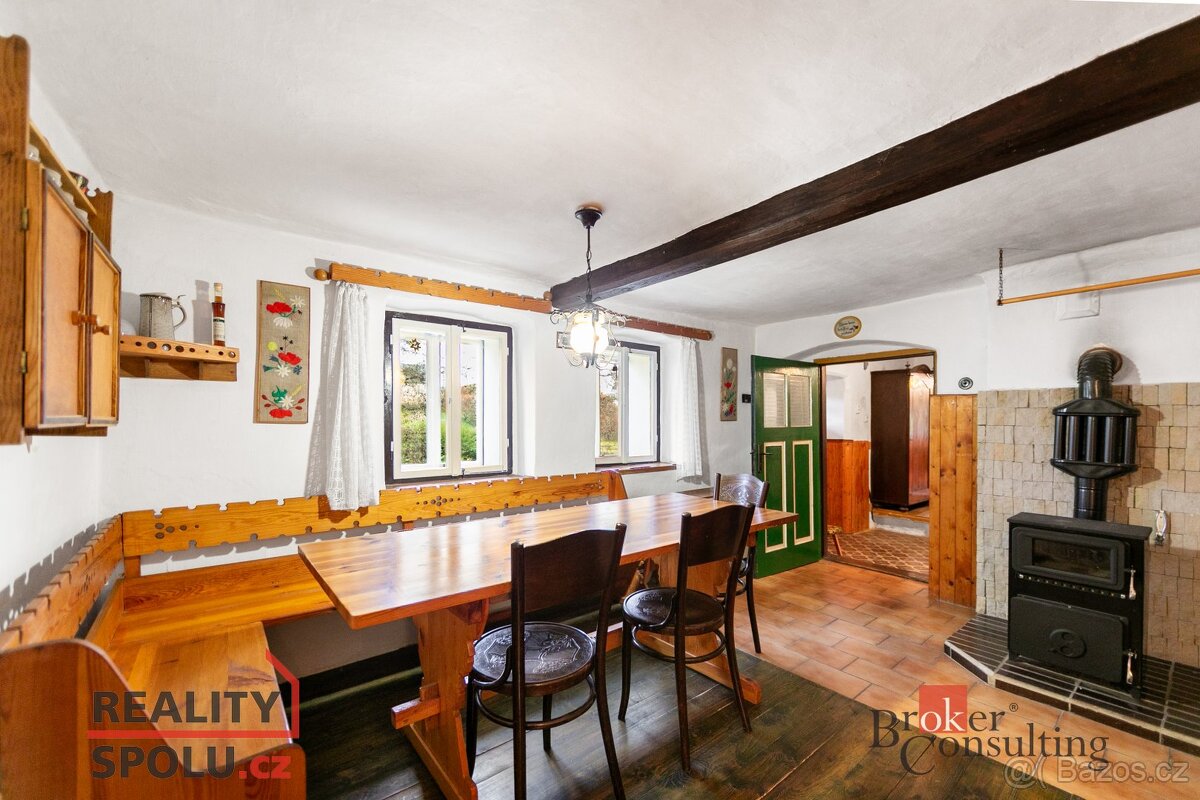 Prodej, domy/chalupa, 137 m2, Kloušov E4, 33452 Merklín, Plz