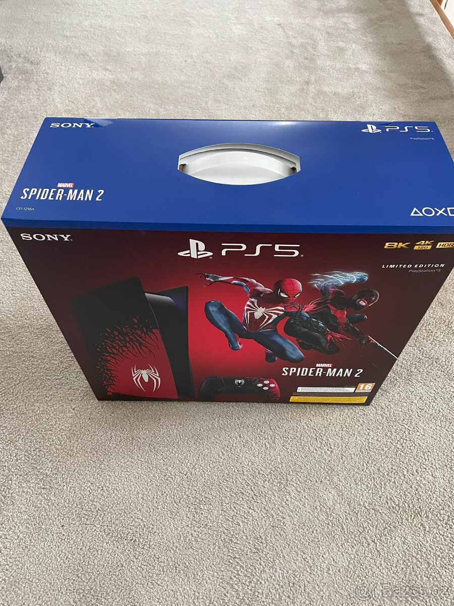 PlayStation 5 Spider-Man 2 Limited Edition FW 7.20