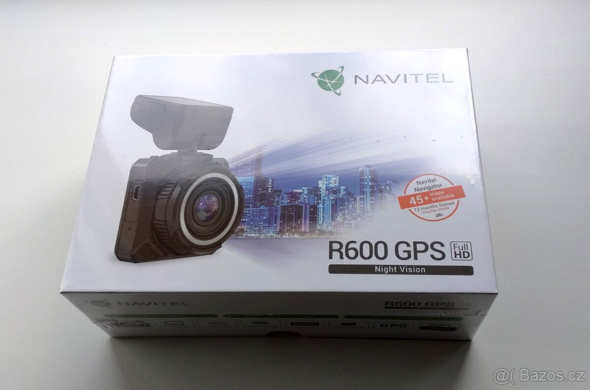Autokamera Navitel R600 GPS nová nevybalená, kamera do auta