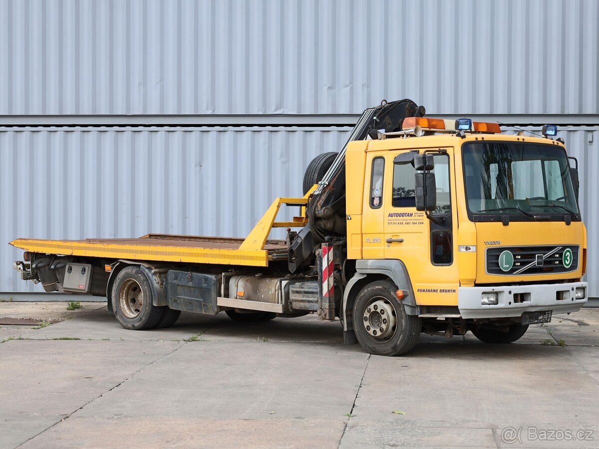 Volvo FL 220, 12 TUN, HYDRAULICKÁ RUKA MKG (MAX. NOSNOST 265