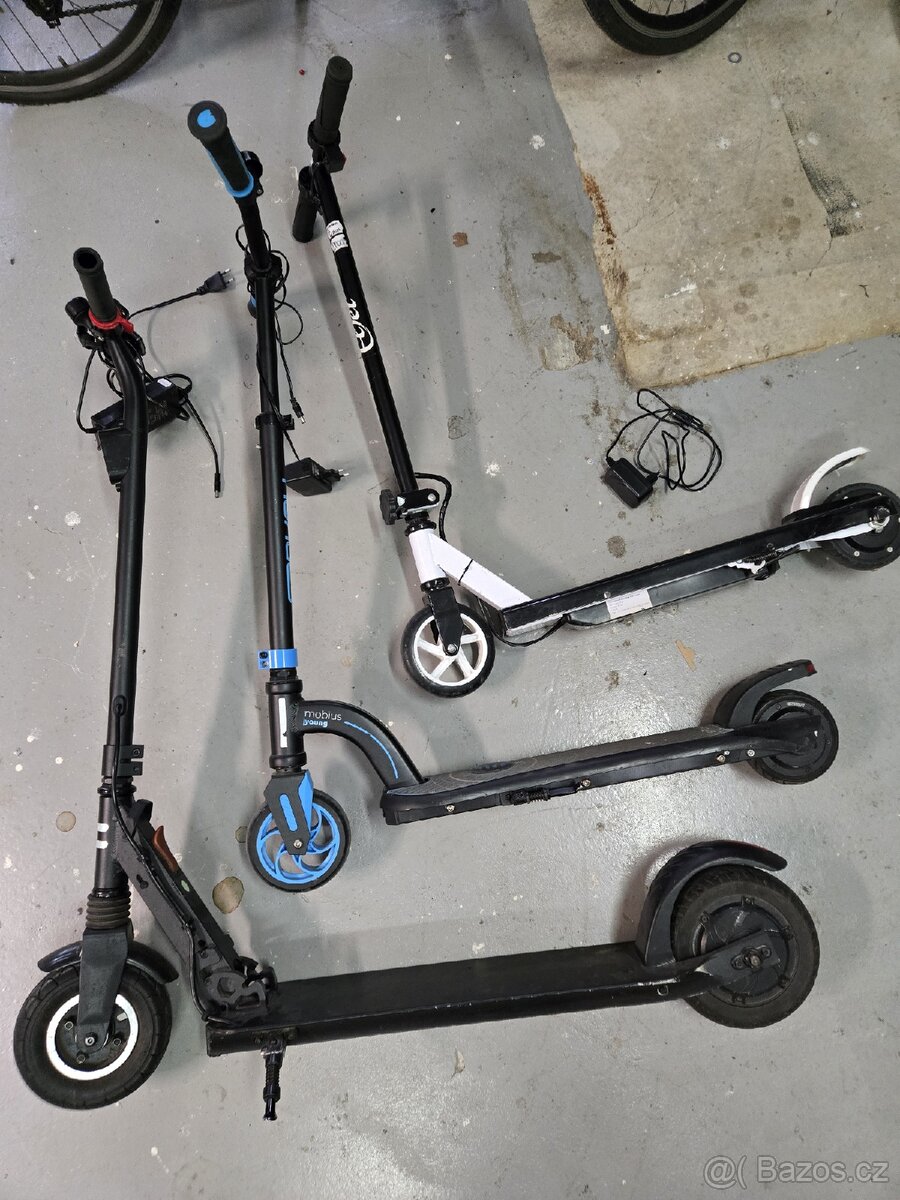 3ks elektro koloběžka na ND (Denver, Mobius Young)