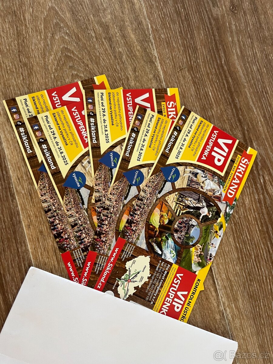 VIP lístky do Šiklandu