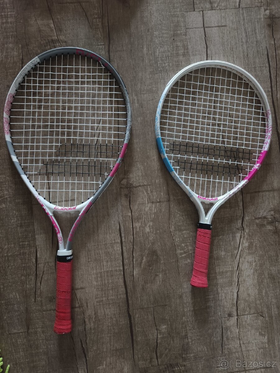 2 x set tenisove rakety z Decathlonu