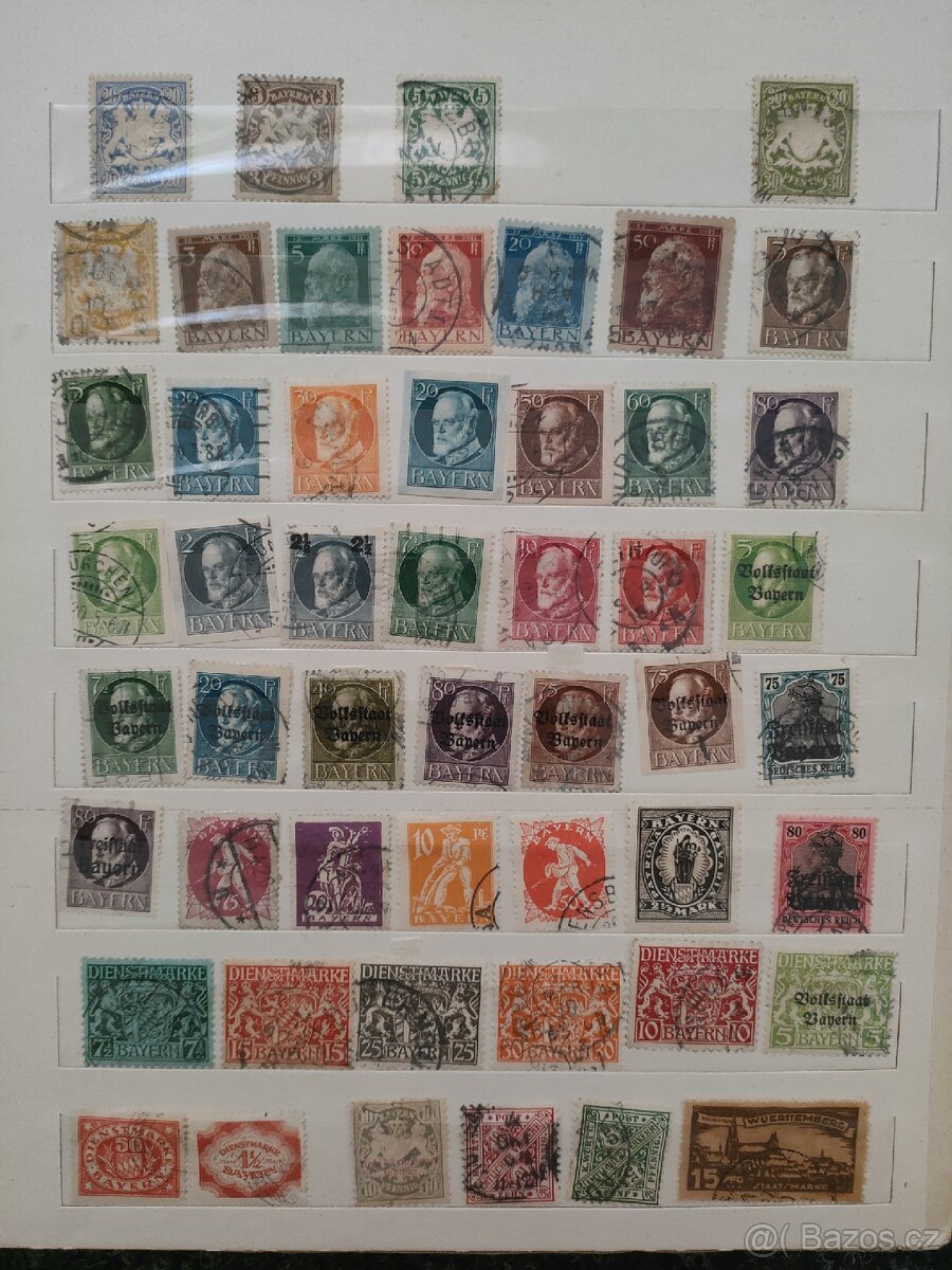 Poštovní známky - Deutsches Reich