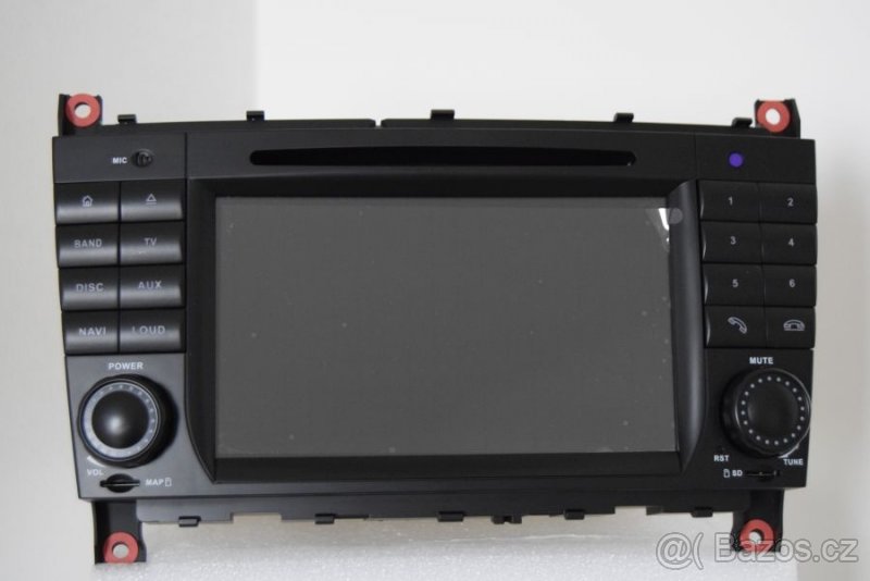 MERCEDES BENZ dotykove autoradia NAVI DVD USB Wifi Android