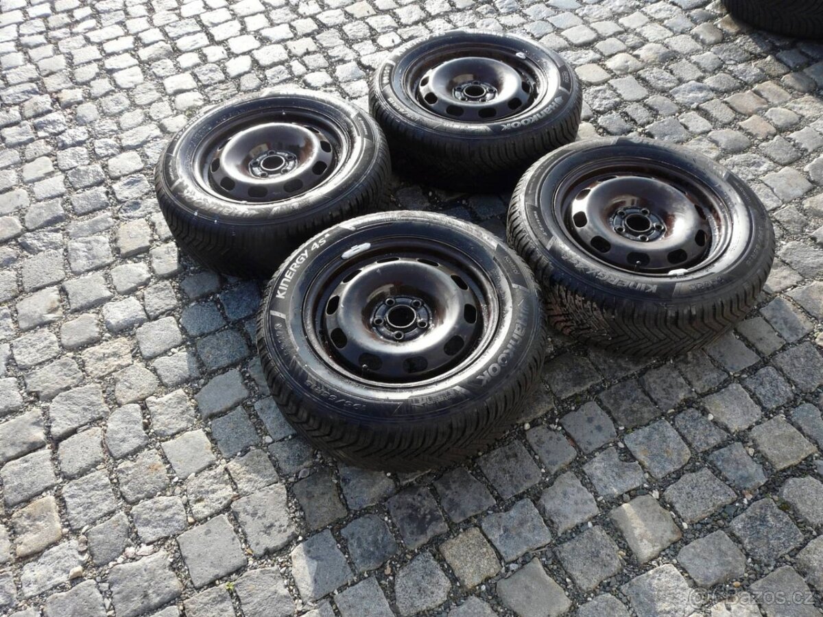 ZIMNÍ PNEU + DISKY 195/65R15 SEAT ŠKODA VW