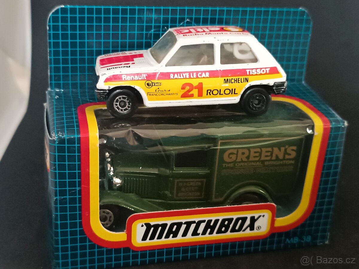 Matchbox Lesney Renault 5/Ford A /England 1978
