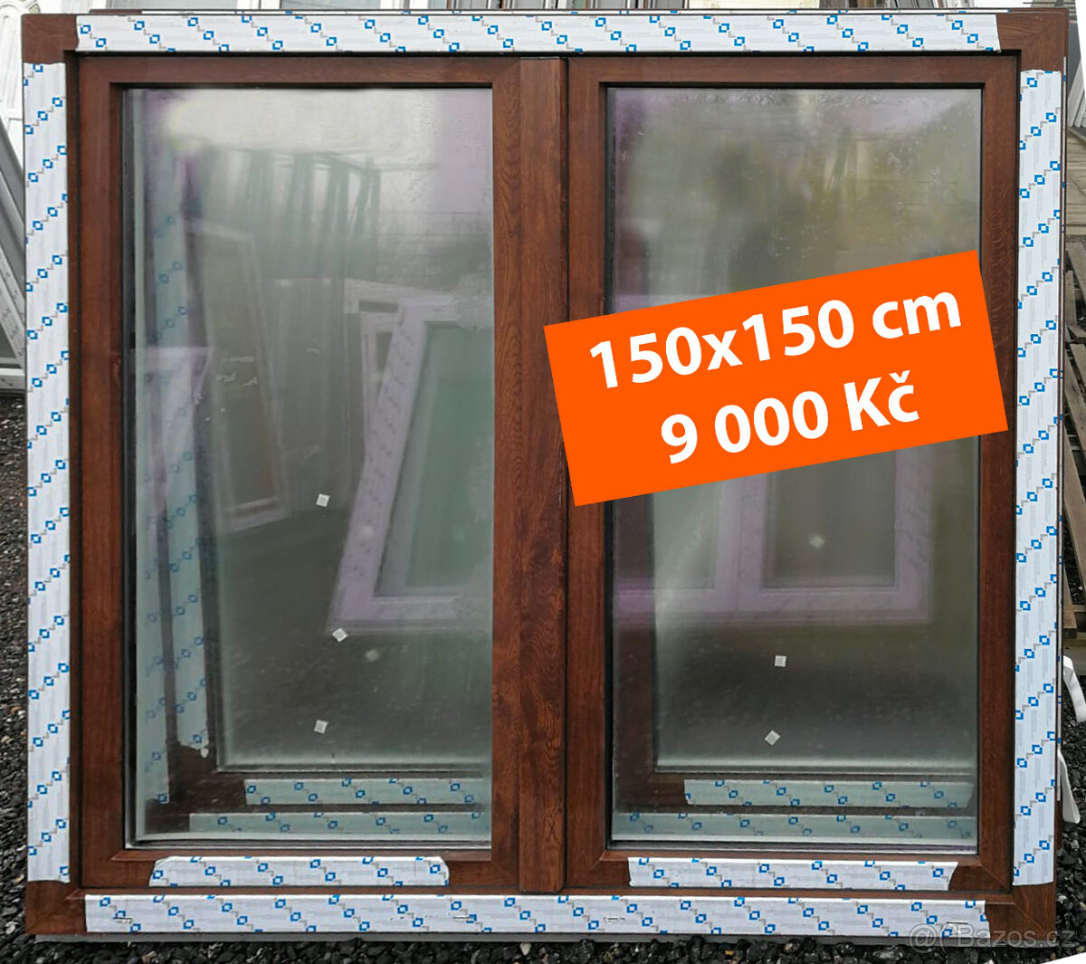 Okno plastové 150x150
