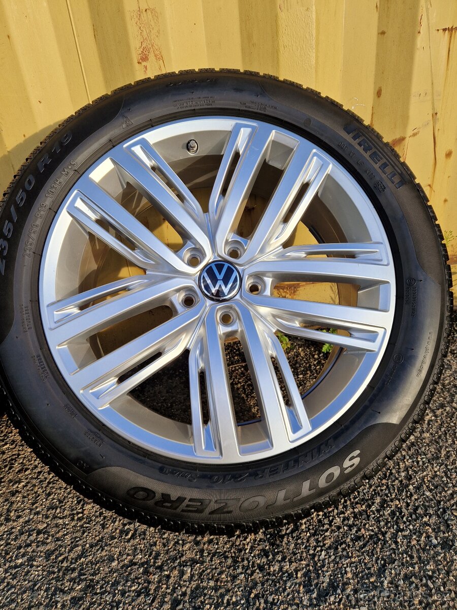 5x112 r19 kola disky tiguan volkswagen alu vw 235 50 19