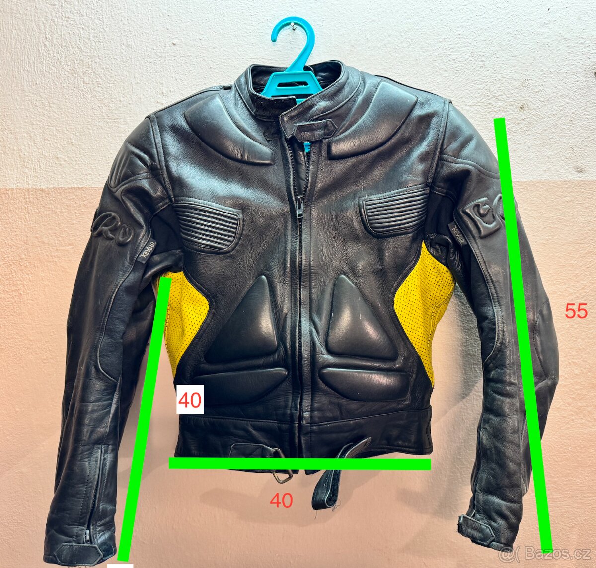 Dámská kožená bunda a kalhoty