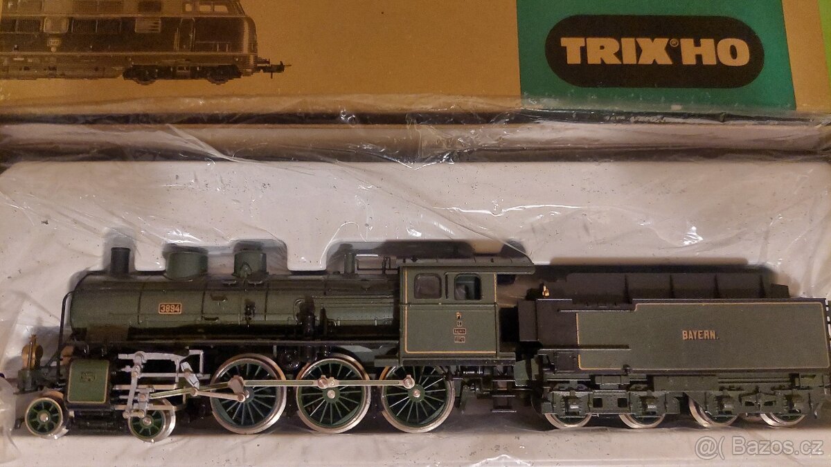 TRIX 22408, K.BAY.STS.B, Parní lokomotiva P 3/5 DC